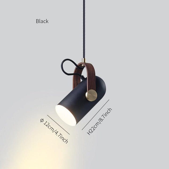 Oświetlenie wiszące industrialne, czarna lampa LOFT, metalowa, regulowana, E27.