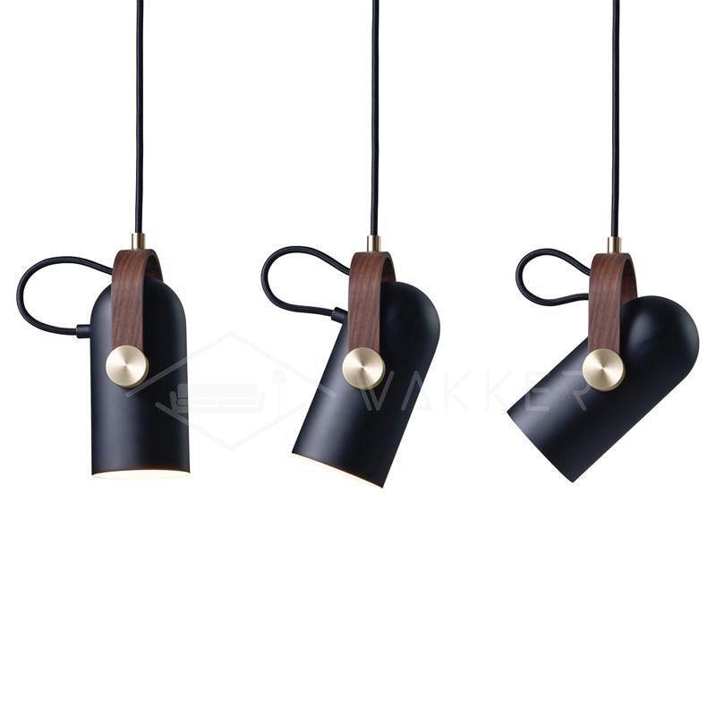 Oświetlenie sufitowe industrialne, czarna lampa wisząca LOFT, metalowa, styl armatni.