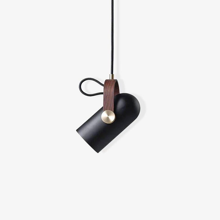 Lampa wisząca Przemysłowa, czarna, metalowa, E27, regulowana, do oświetlenia industrialnego.