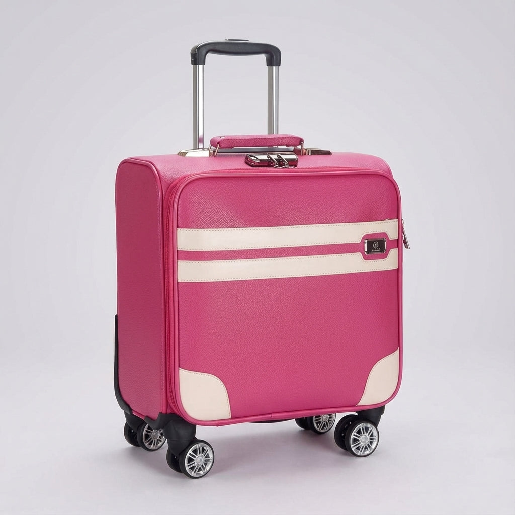 Kompaktowa walizka podróżna SpinCabin na kółkach, unisex, idealny bagaż podręczny do samolotu.