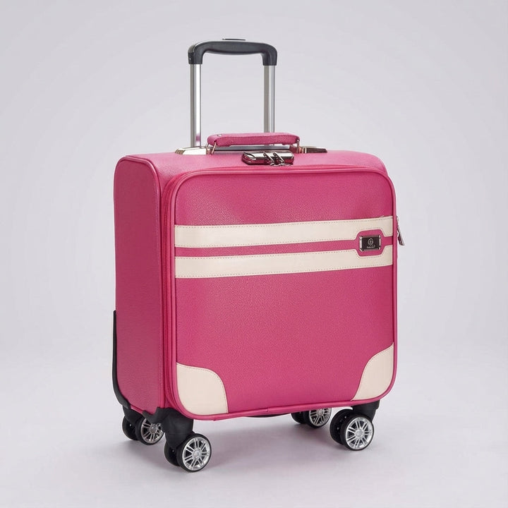 Kompaktowa walizka podróżna SpinCabin na kółkach, unisex, idealny bagaż podręczny do samolotu.
