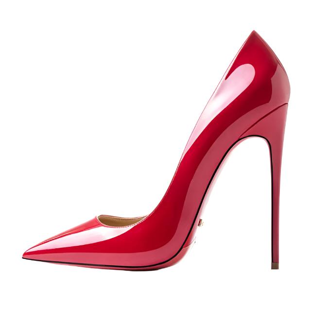 Białe szpilki dla kobiety, eleganckie. Szpiczaste buty na wysokim obcasie, idealne na specjalne okazje.