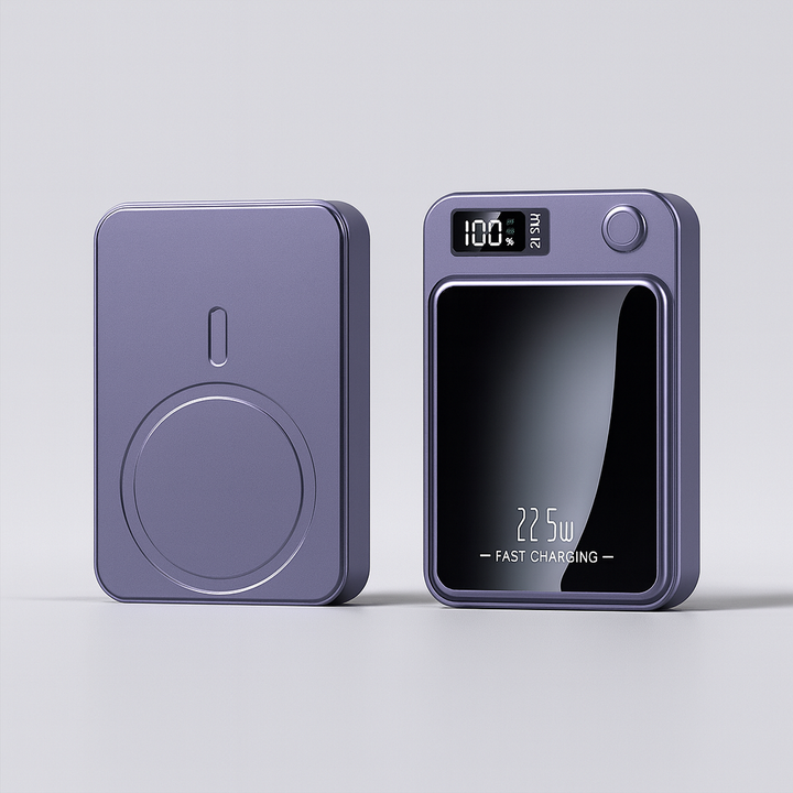 Mobilna ładowarka 10000mAh z superszybkim ładowaniem 22.5W i technologią Qi. Podróżna.