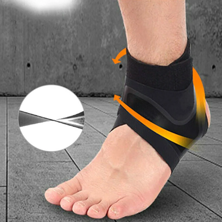 Stabilizator kostki unisex, rozmiary M, L, XL. Elastyczna opaska na kostkę dla wsparcia i rekonwalescencji.