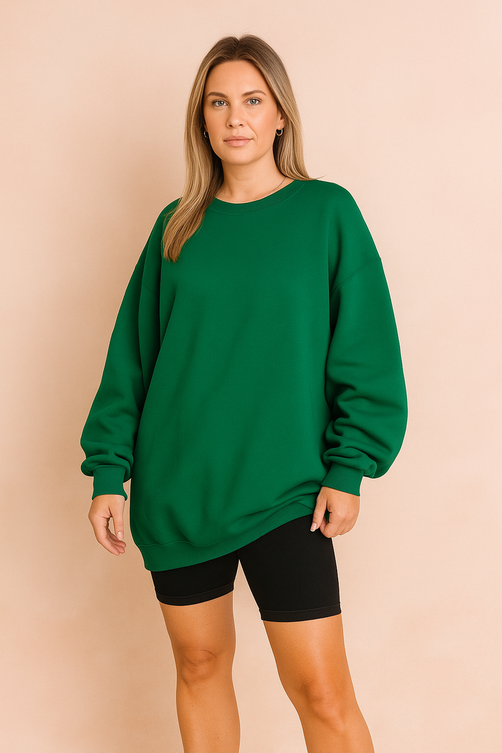 Stylowa damska bluza Elizabeth oversize. Komfortowa, zimowa bluzka dla modnych kobiet.