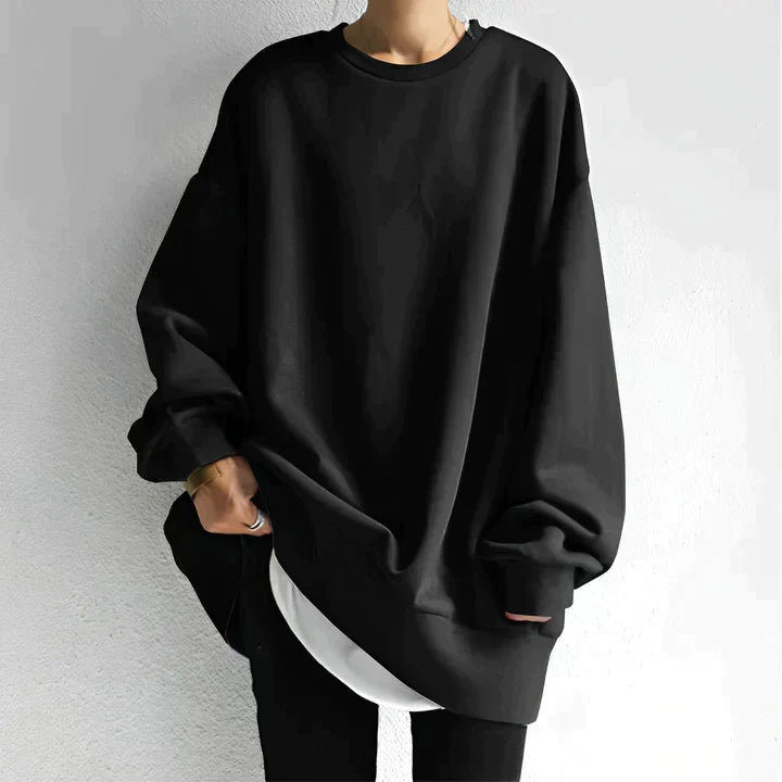Damska bluza oversize, luźny krój, idealna do codziennych stylizacji. Komfort i moda na co dzień.