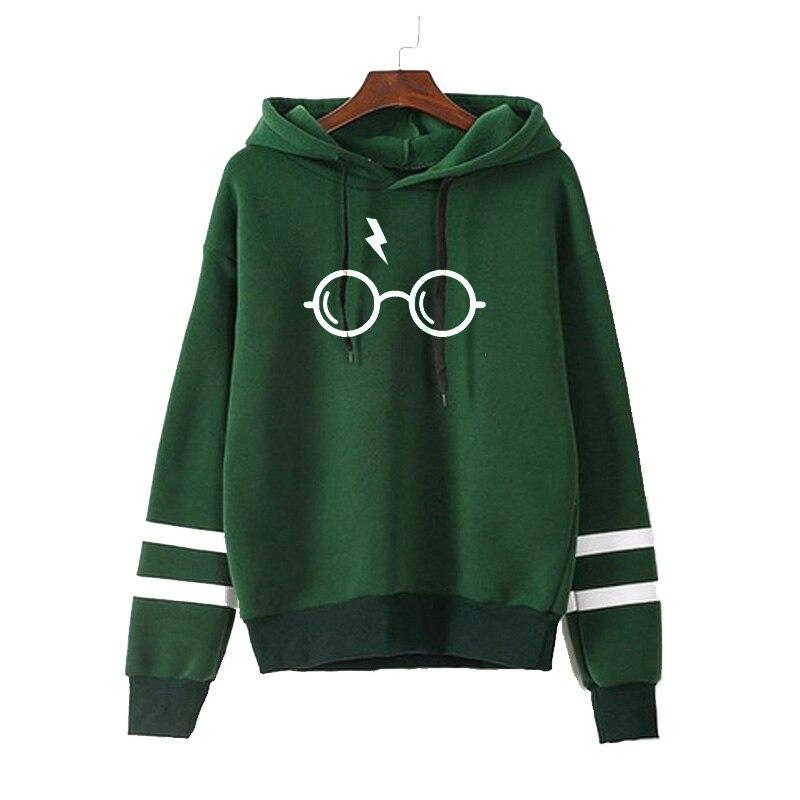 Bluza damska Harry Potter z nadrukiem. Wygodny kaptur, dresowa, ciepła tkanina. Must-have dla fanek magicznego fandomu.