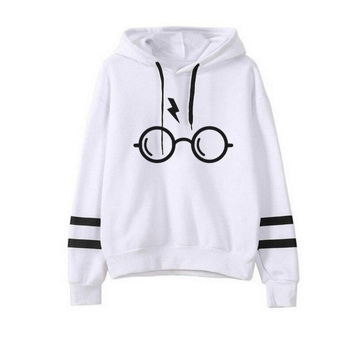 Damska bluza z kapturem Harry Potter. Stylowy design, dresowa, ciepła. Pokaż swój fandom magicznych czarodziejów!