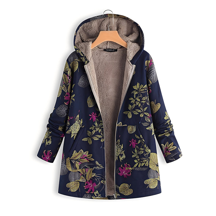 Damska bluza z kapturem Kayla w stylu retro, swobodny fason, idealna na co dzień. Komfortowa odzież streetwear.