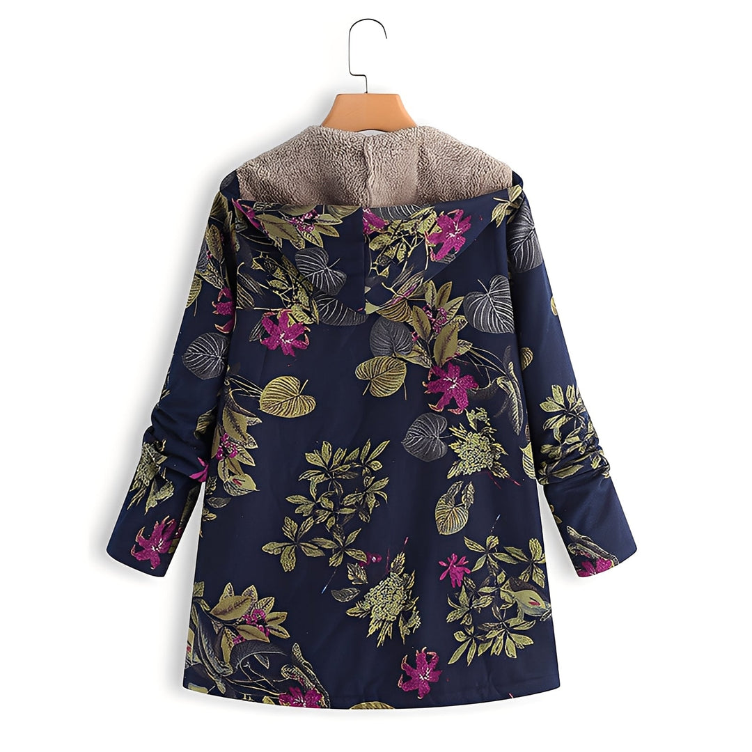 Modna damska bluza vintage z kapturem, luźna, komfortowa. Idealna odzież damska do stylizacji streetwear.