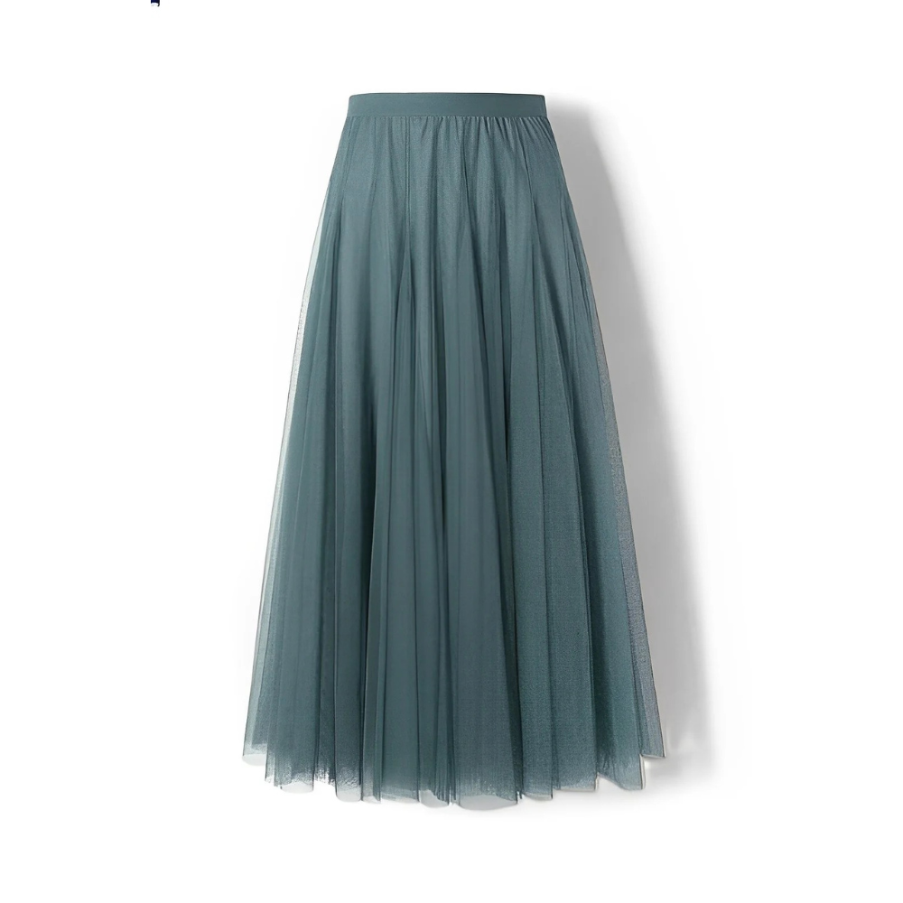 Elegancka i wygodna damska spódnica plisowana midi, idealna na lato i na co dzień.