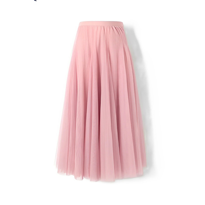 Beżowa plisowana spódnica midi damska, elegancka i modna, na wiele okazji.