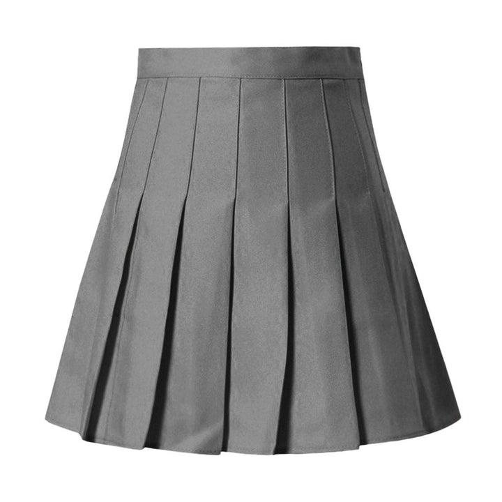 Sportowa damska spódnica plisowana mini, rozkloszowana, idealna na kort tenisowy lub casualowy look.