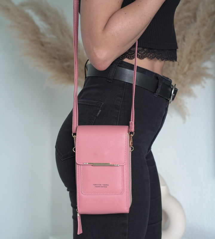 Stylowa damska torebka cross body ze skóry, idealna na co dzień.
