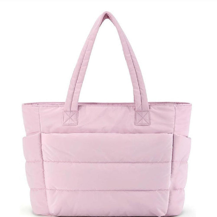 Stylowa damska torba shopper Puff – idealna do pracy, na uczelnię czy zakupy. Praktyczna, duża torba na ramię.
