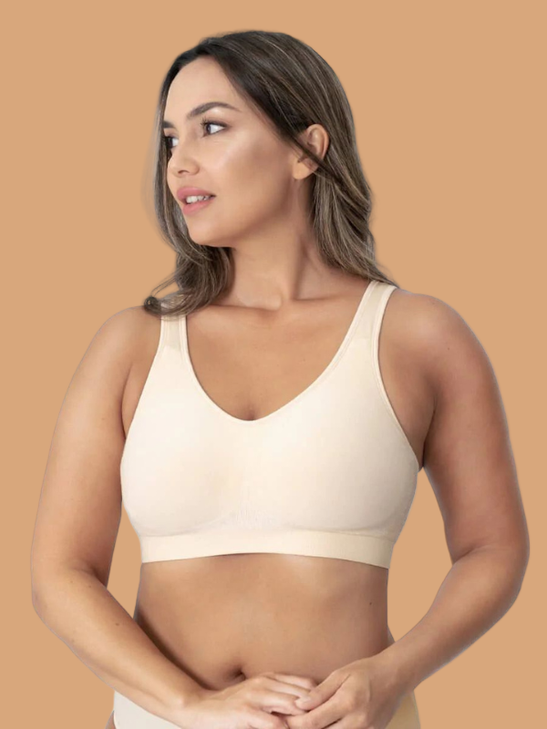 Elegancki damski top sportowy bezszwowy, oddychający i zapewniający wygodę, idealny do fitnessu i jogi.