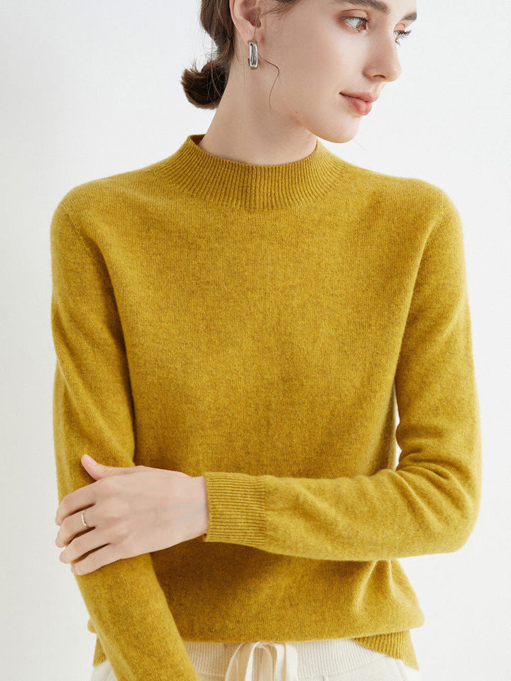 Modny luźny sweter damski, idealny na chłodne dni. Elegancki i wygodny, must-have na jesień/zimę.