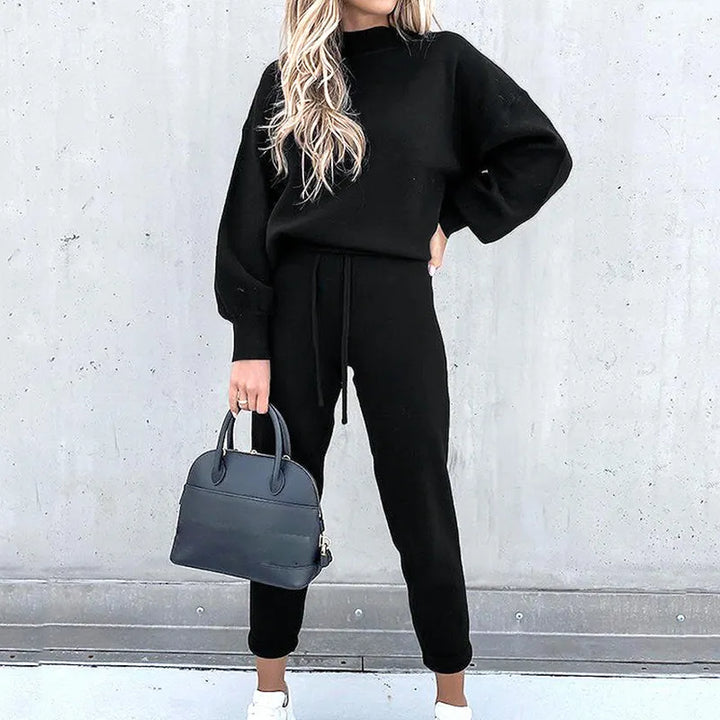 Damski luksusowy dres Edna, komfortowy komplet damski w stylu casual. Idealny na co dzień i do domu.
