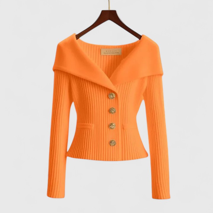 Casualowy sweter damski z odkrytymi ramionami, komfortowy na co dzień, stylowy i uniwersalny.