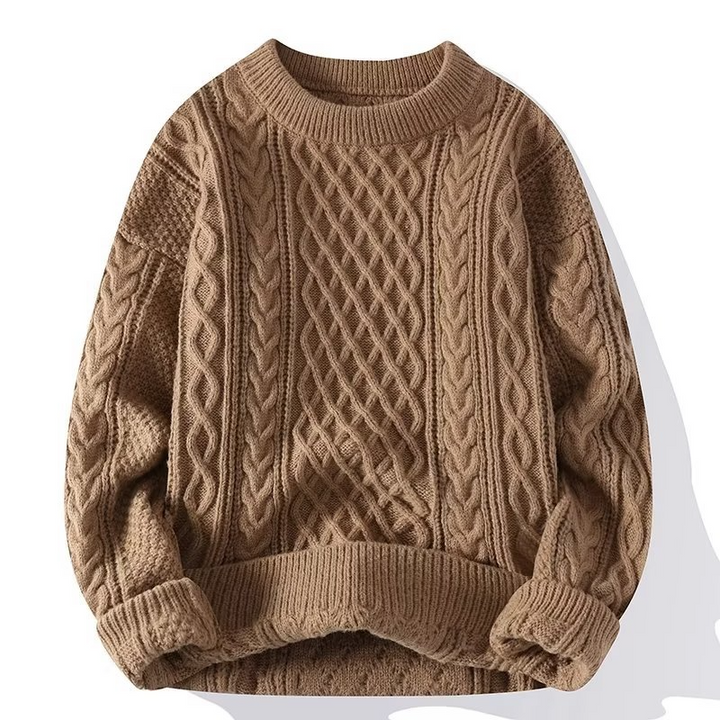 Ciepły i miękki sweter damski, doskonały na chłodne jesienne i zimowe dni. Komfortowa odzież w eleganckim stylu.