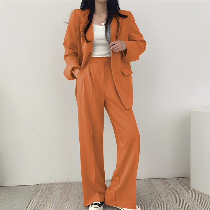 Elegancki damski zestaw tweedowy, dwuczęściowy komplet, stylowy na każdą okazję, casual chic.