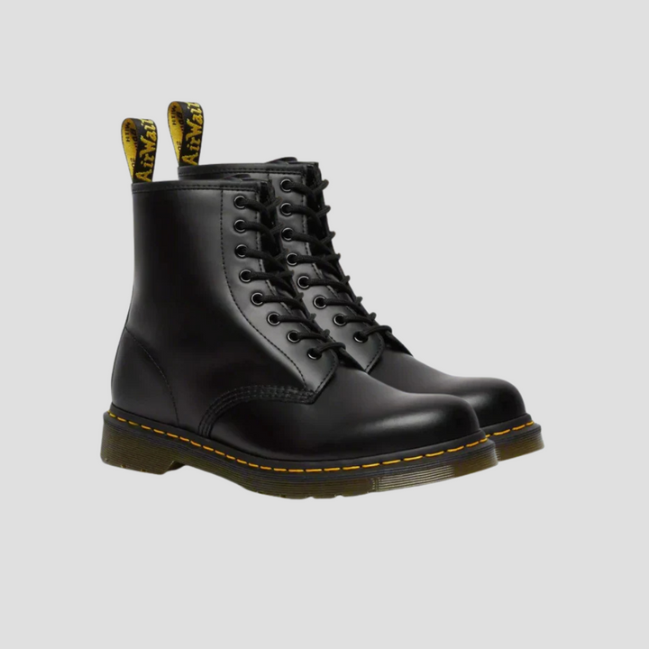 Damskie botki skórzane sznurowane, klasyczne i eleganckie buty zimowe na wytrzymałej podeszwie.