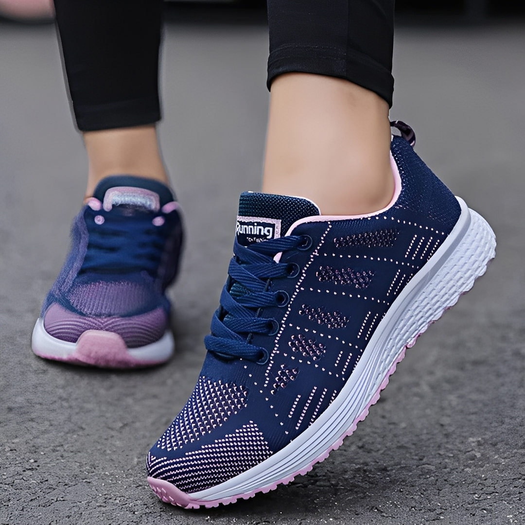 Lekkie damskie buty Carina. Antypoślizgowe obuwie sportowe, komfortowe na wiosnę, lato i jesień.