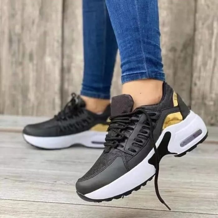 Obuwie damskie ortopedyczne w stylu casual. Komfortowe buty na płaskim, idealne do codziennych stylizacji.