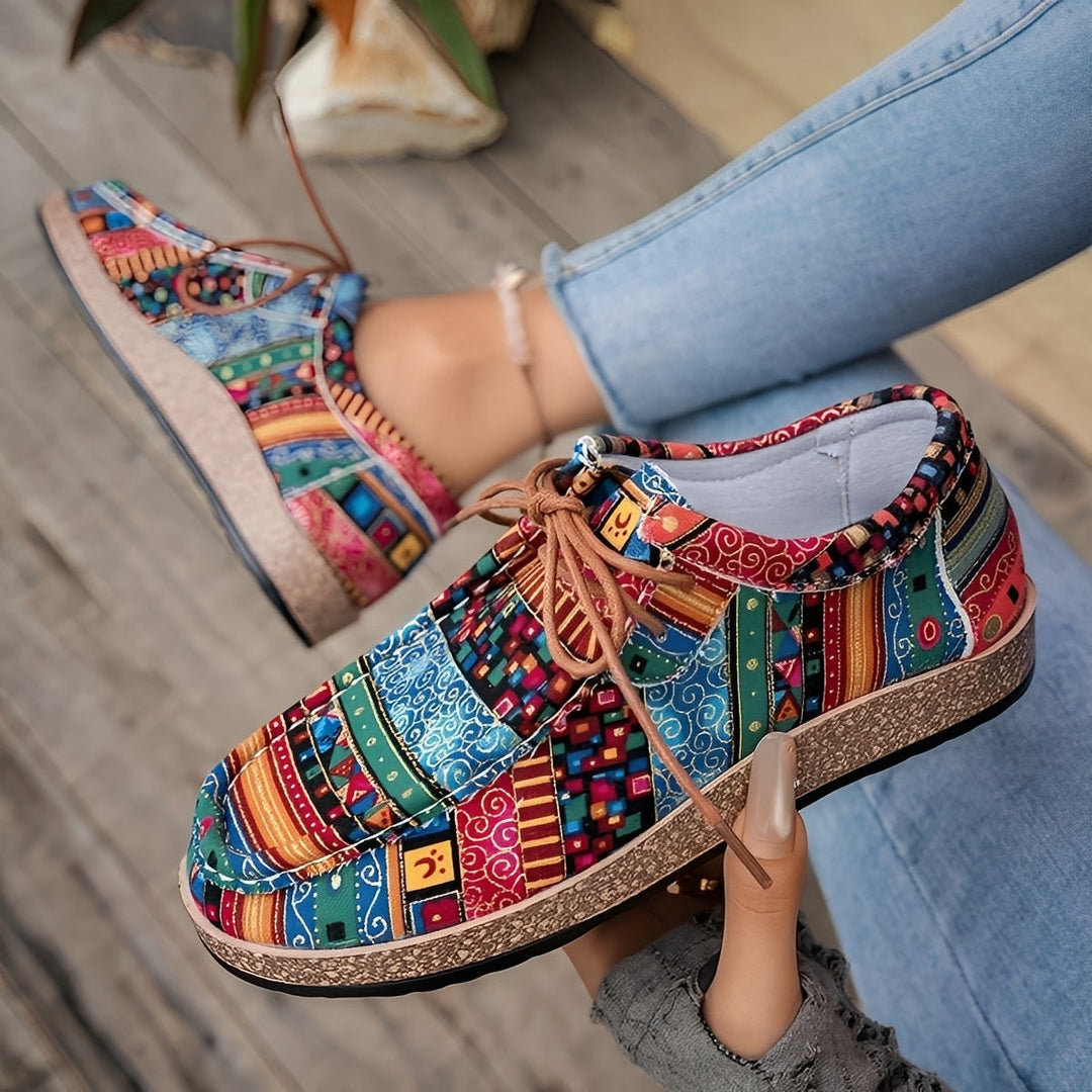 Damskie buty ortopedyczne Viviane w stylu vintage, zapewniające komfort i wsparcie na jesień/zimę.