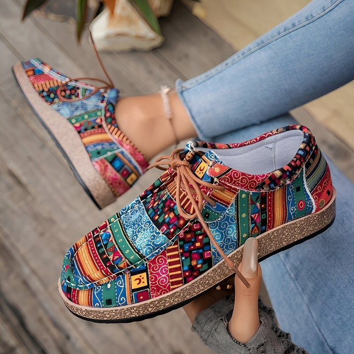 Damskie buty ortopedyczne Viviane w stylu vintage, zapewniające komfort i wsparcie na jesień/zimę.