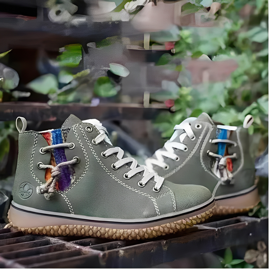 Damskie buty retro Elvera, klasyczne i wygodne, idealne obuwie na co dzień. Jesienne i zimowe.