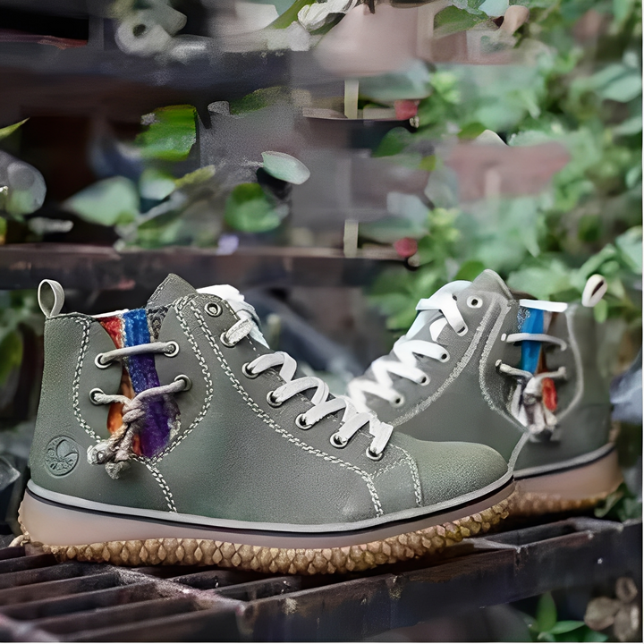 Damskie buty retro Elvera, klasyczne i wygodne, idealne obuwie na co dzień. Jesienne i zimowe.