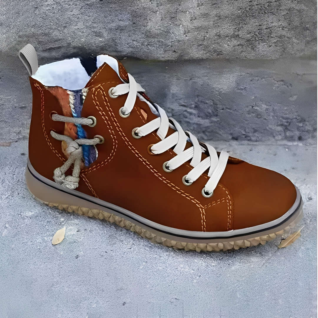 Klasyczne damskie buty Elvera. Retro obuwie, solidne i wygodne. Idealne do codziennych stylizacji jesiennych.