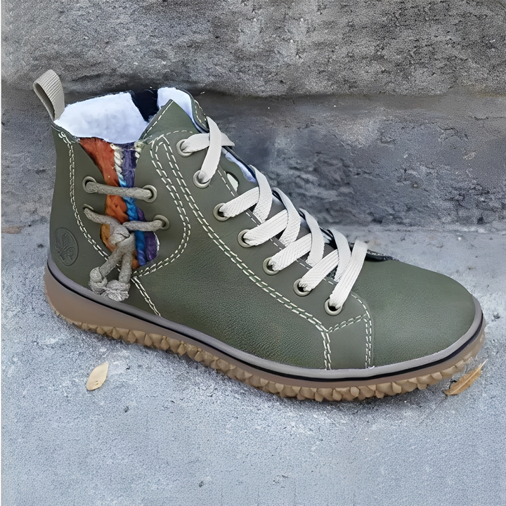 Buty damskie Elvera retro vintage. Klasyczne i eleganckie obuwie na jesień i zimę. Komfortowe do codziennego użytku.