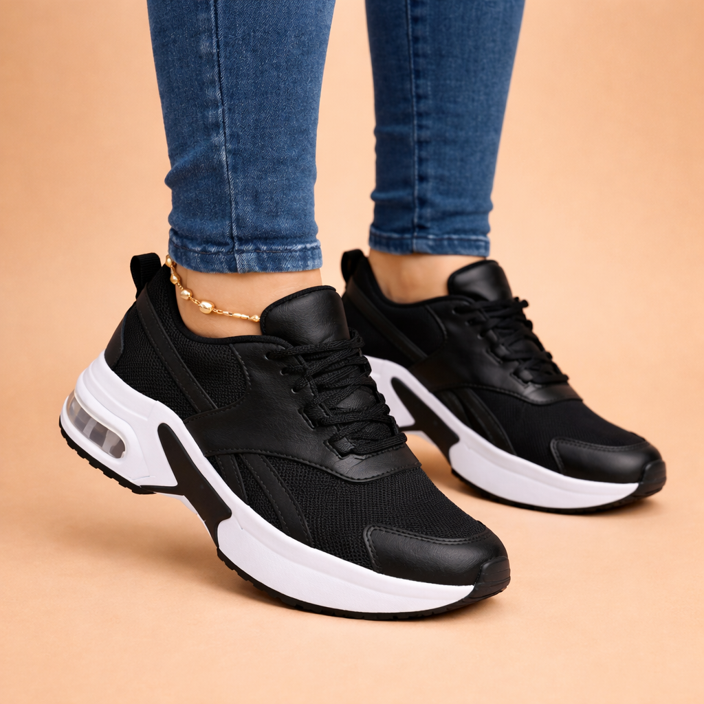 Oddychające damskie buty do biegania, lekkie i przewiewne. Doskonałe na treningi i codzienne użytkowanie.
