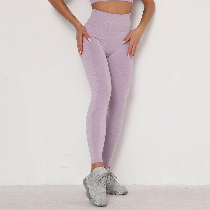 Legginsy damskie z wysokim stanem do fitnessu, modelujące sylwetkę, doskonałe na trening.