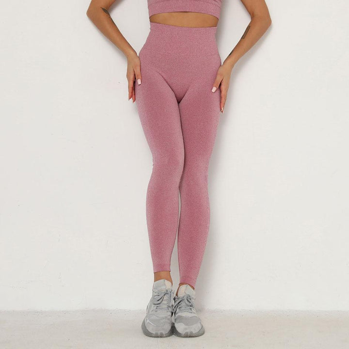 Wygodne legginsy damskie do jogi, modelujące sylwetkę, z wysokim stanem i efektem push up.