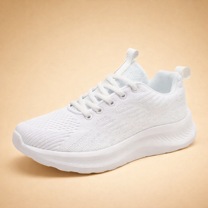 Oddychające damskie buty treningowe, lekkie i komfortowe, świetne do aktywności sportowych i codziennego użytku.