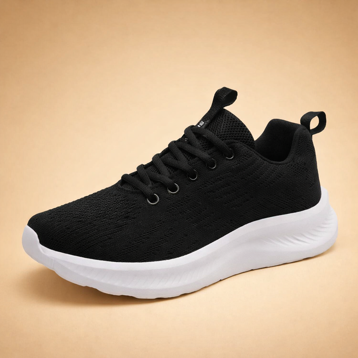 Modne damskie buty sportowe, oddychające i lekkie, idealne do biegania, treningu czy na siłownię.