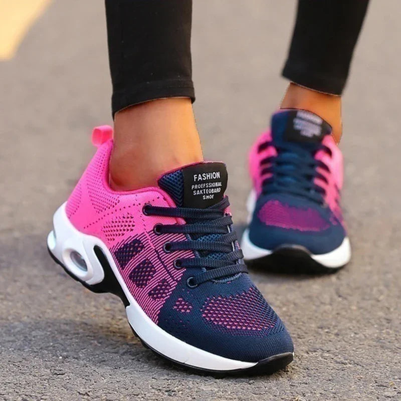 Damskie lekkie buty sportowe, idealne na co dzień. Wygodne sneakersy damskie.