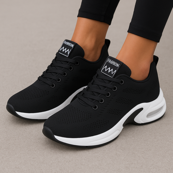 Lekkie buty sportowe damskie, komfortowe do noszenia. Stylowe sneakersy damskie.
