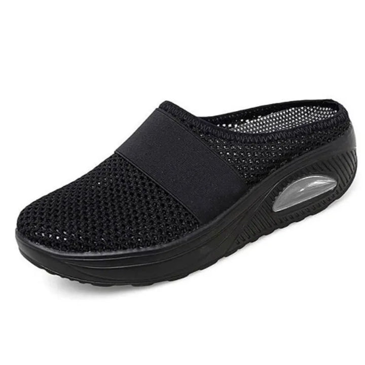 Przewiewne buty damskie na wiosnę i lato, lekkie i komfortowe, idealne do długiego chodzenia.