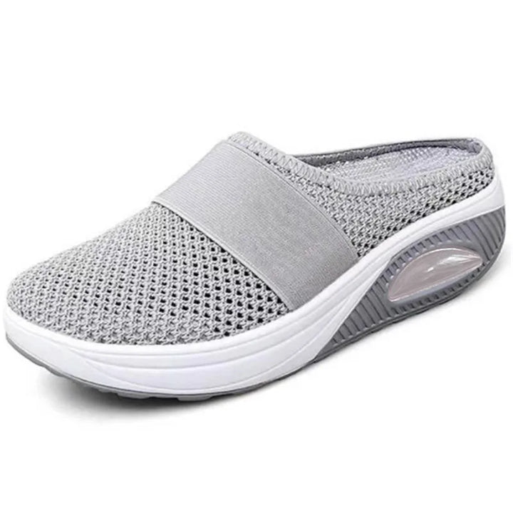 Lekkie buty damskie sportowe, przewiewne i wygodne, idealne do miasta i na spacery, zapewniające komfort.