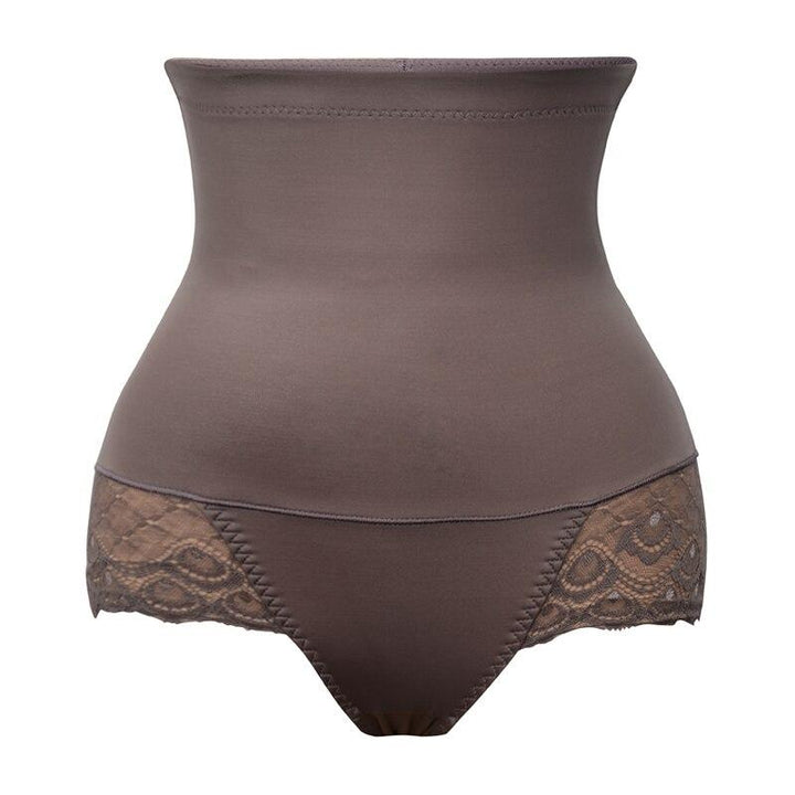 Majtki modelujące z elegancką koronką. Wyszczuplająca bielizna z wysokim stanem dla perfekcyjnego modelowania sylwetki.
