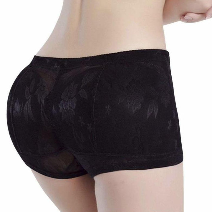 Komfortowe majtki push-up damskie, modelujące pośladki, z modnym kwiatowym deseniem. Idealna bielizna.