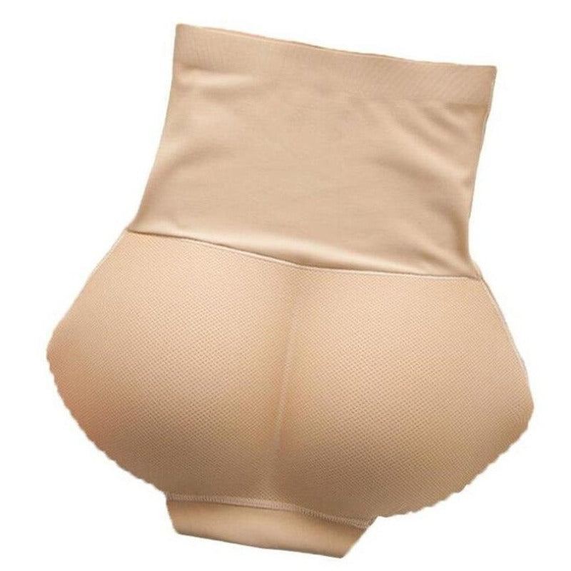 Czarne majtki push-up z wysokim stanem. Bielizna modelująca pośladki, gładka, oddychająca i komfortowa.
