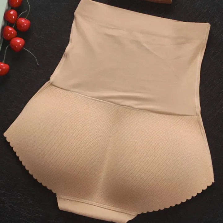Damskie majtki push-up z wysokim stanem, modelujące pośladki, zapewniające komfort i wsparcie brzucha.