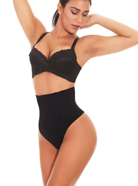 Damskie majtki wyszczuplające spandex z wysokim stanem, modelowanie sylwetki. Wygodne i elastyczne.