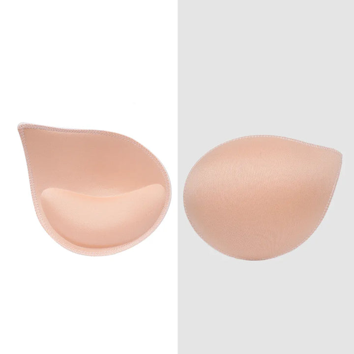 Uniwersalne damskie wkładki push-up do biustonosza. Materiałowe, dają naturalny efekt, komfortowa bielizna.