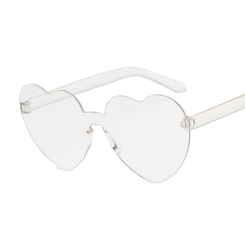 Lekkie damskie okulary przeciwsłoneczne serca, komfort i styl na lato.